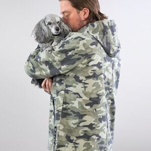 PAIKKA Human Visibility Raincoat Camo